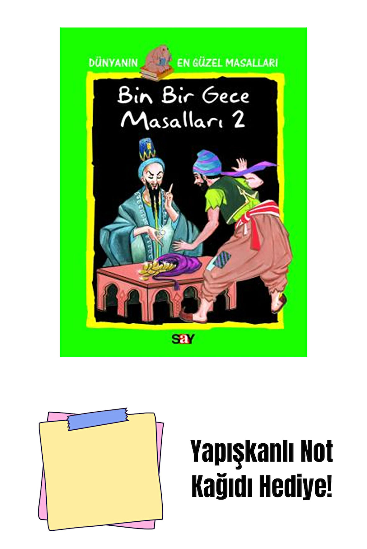 Bin Bir Gece Masalları 2 + Yapışkanlı Not Kağıdı