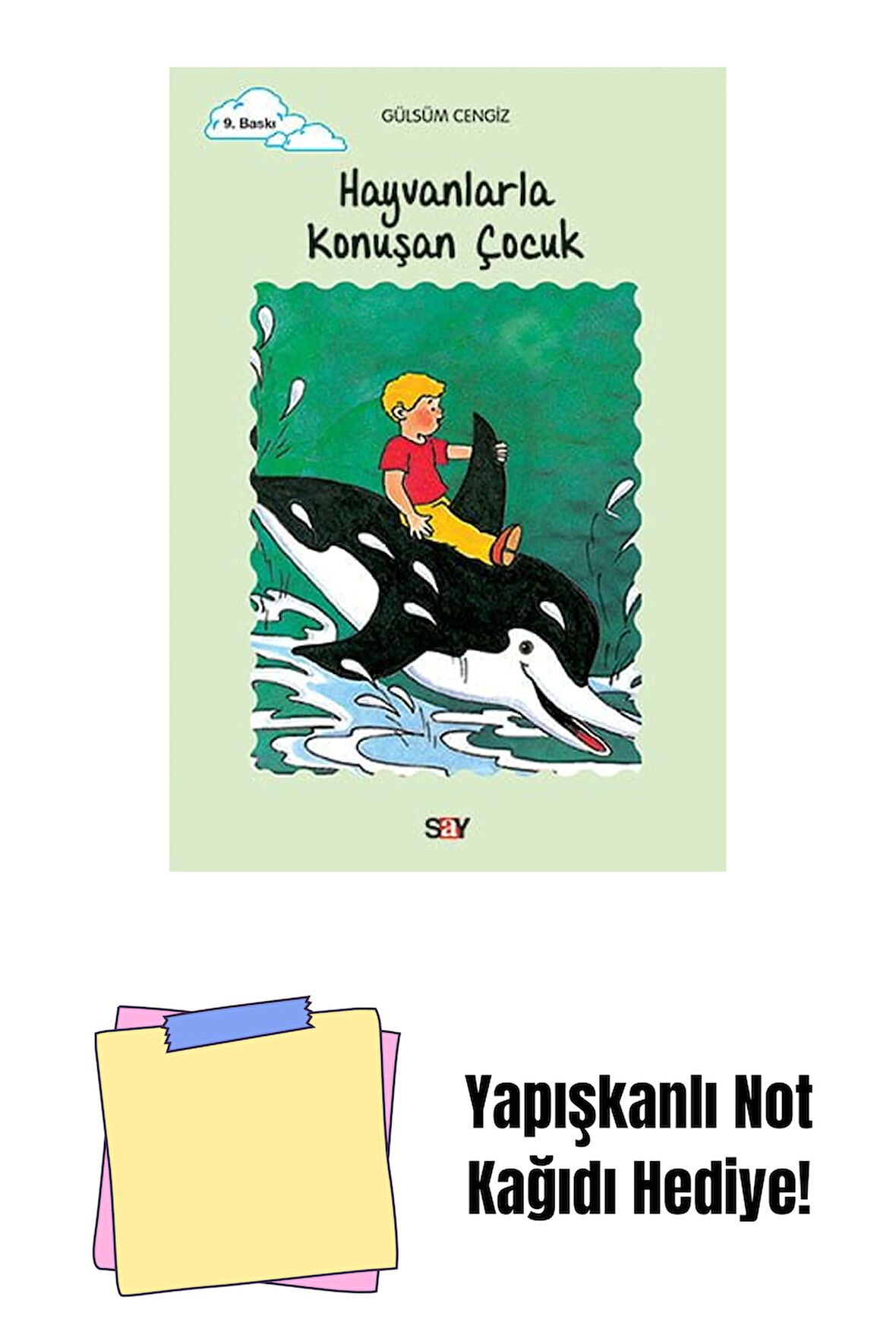 Hayvanlarla Konuşan Çocuk + Yapışkanlı Not Kağıdı