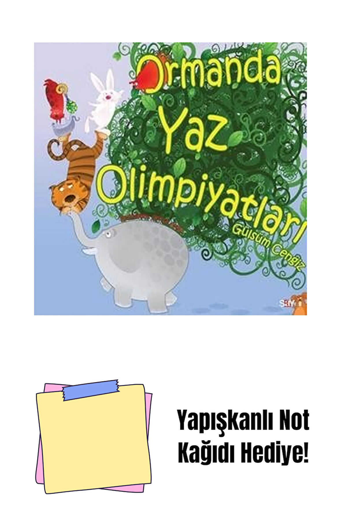 Ormanda Yaz Olimpiyatları + Yapışkanlı Not Kağıdı