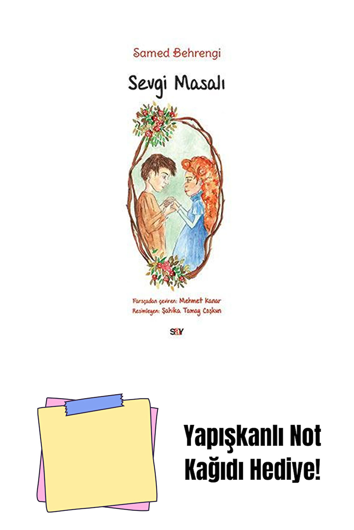 Sevgi Masalı – Büyük Boy + Yapışkanlı Not Kağıdı