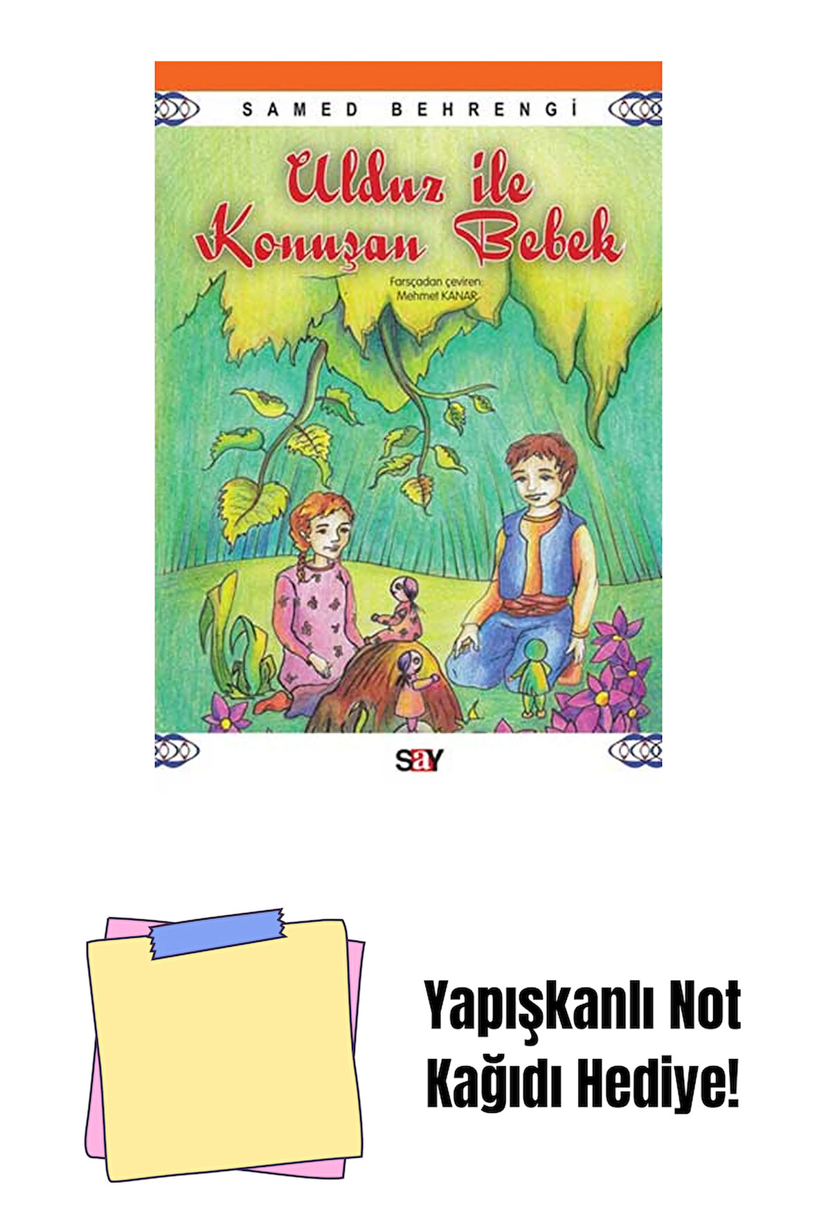 Ulduz ile Konuşan Bebek + Yapışkanlı Not Kağıdı