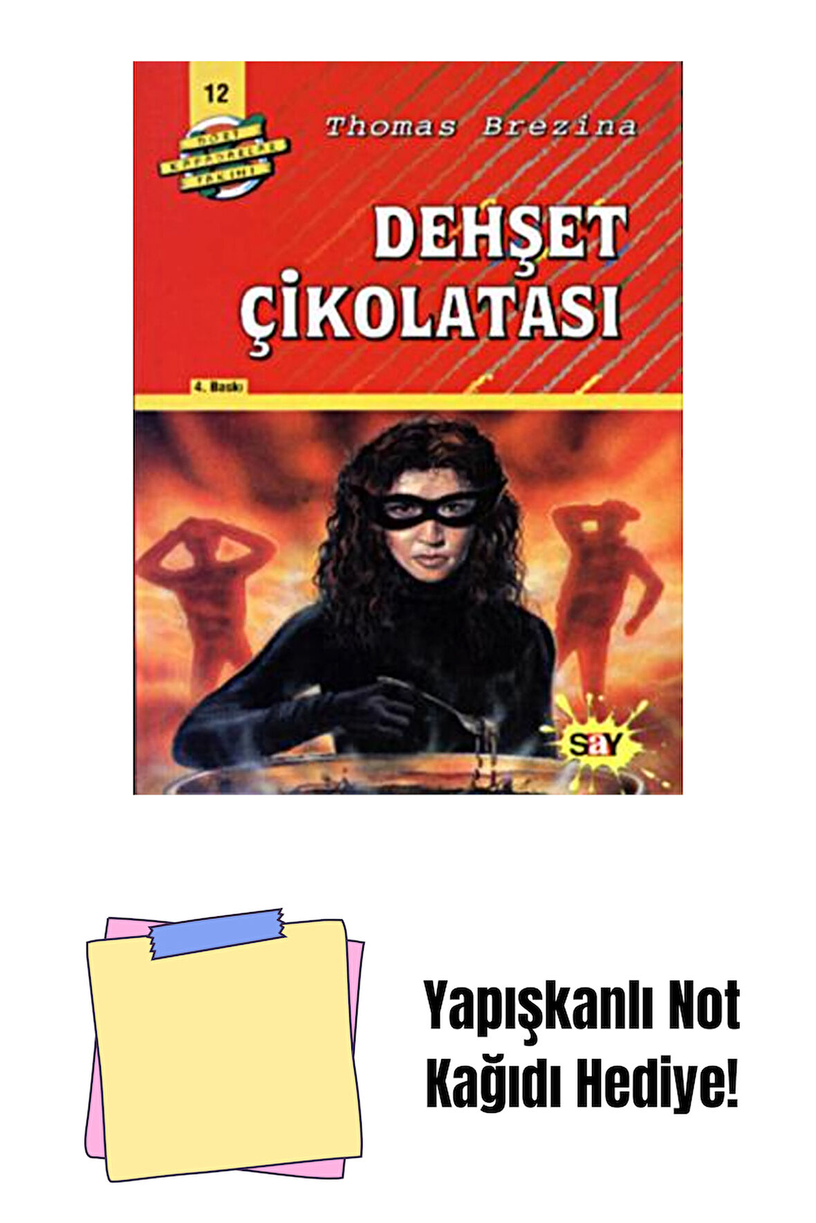 Dehşet Çikolatası + Yapışkanlı Not Kağıdı