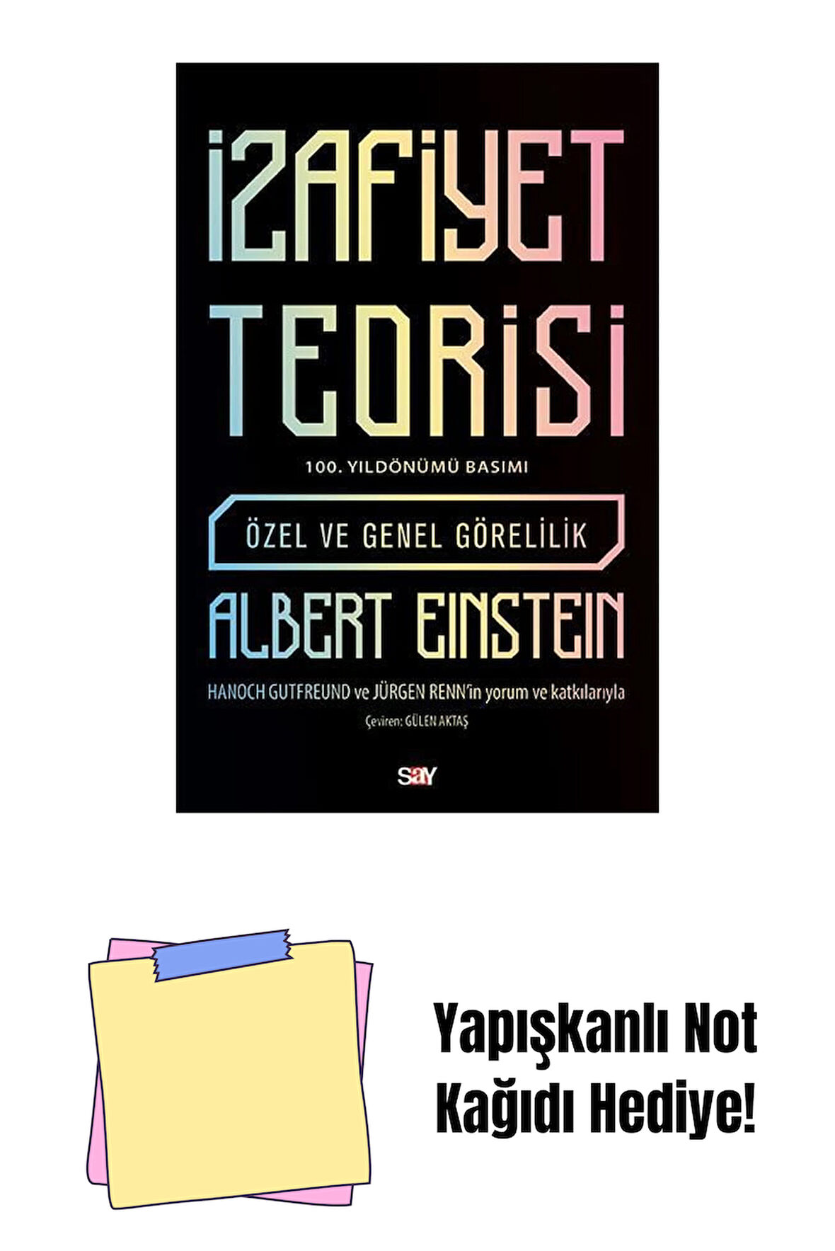 İzafiyet Teorisi + Yapışkanlı Not Kağıdı
