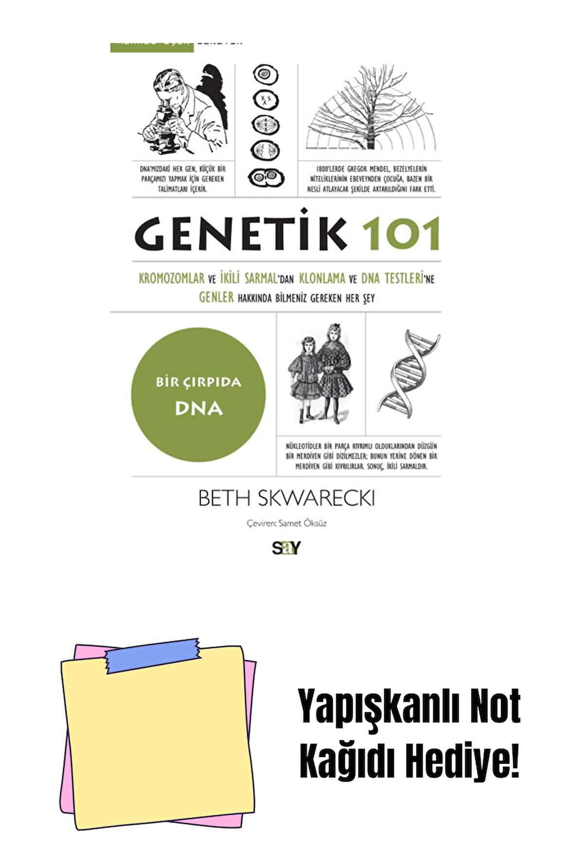 Genetik 101 + Yapışkanlı Not Kağıdı
