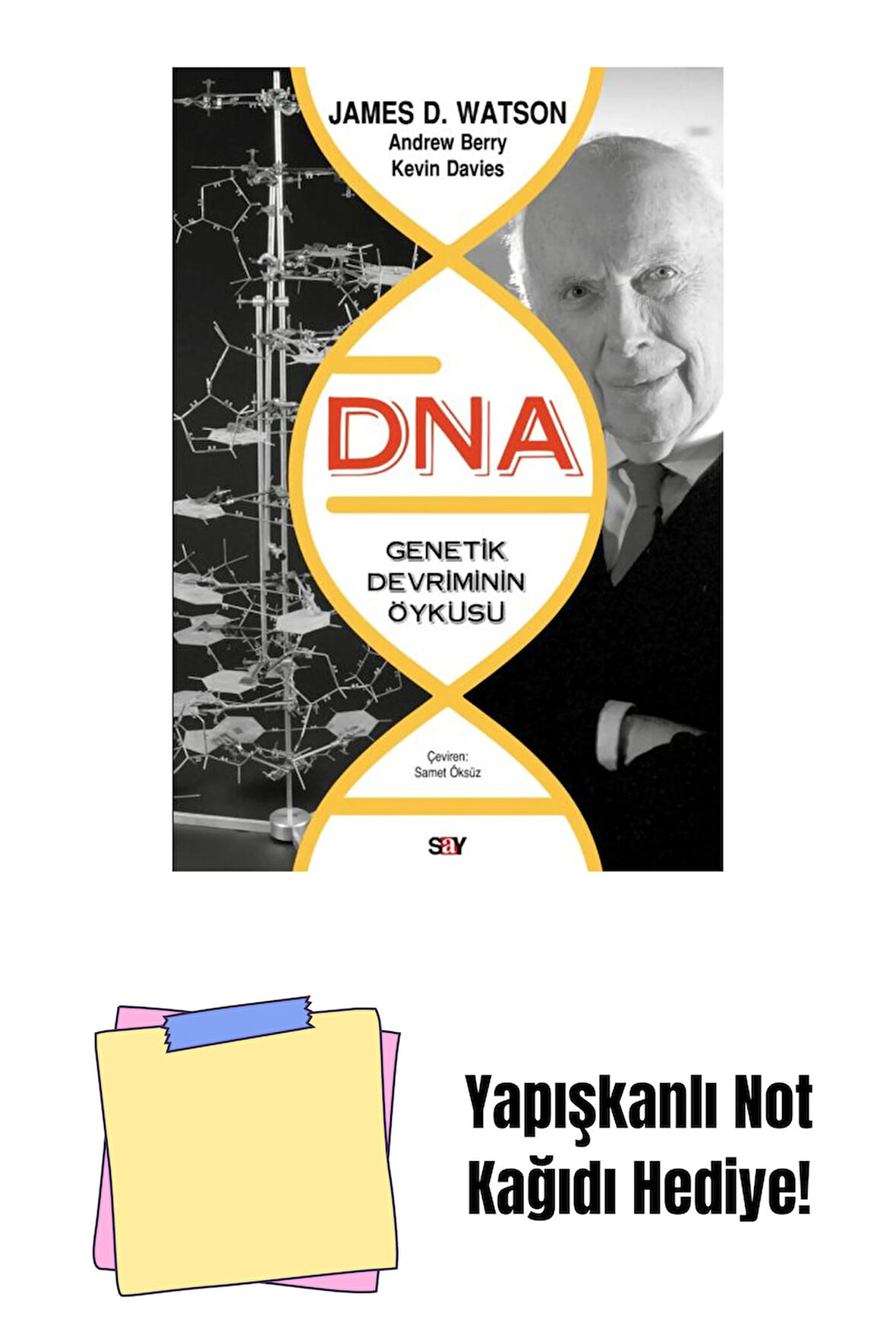 DNA / Genetik Devrimin Öyküsü + Yapışkanlı Not Kağıdı