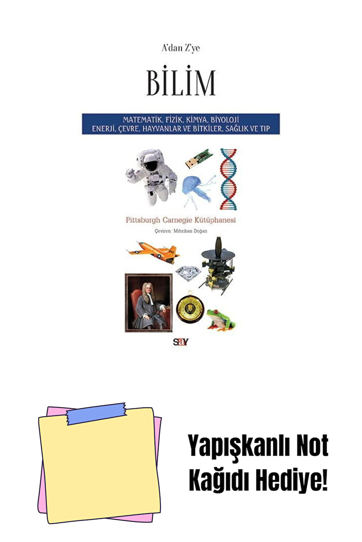 A’dan Z’ye Bilim + Yapışkanlı Not Kağıdı
