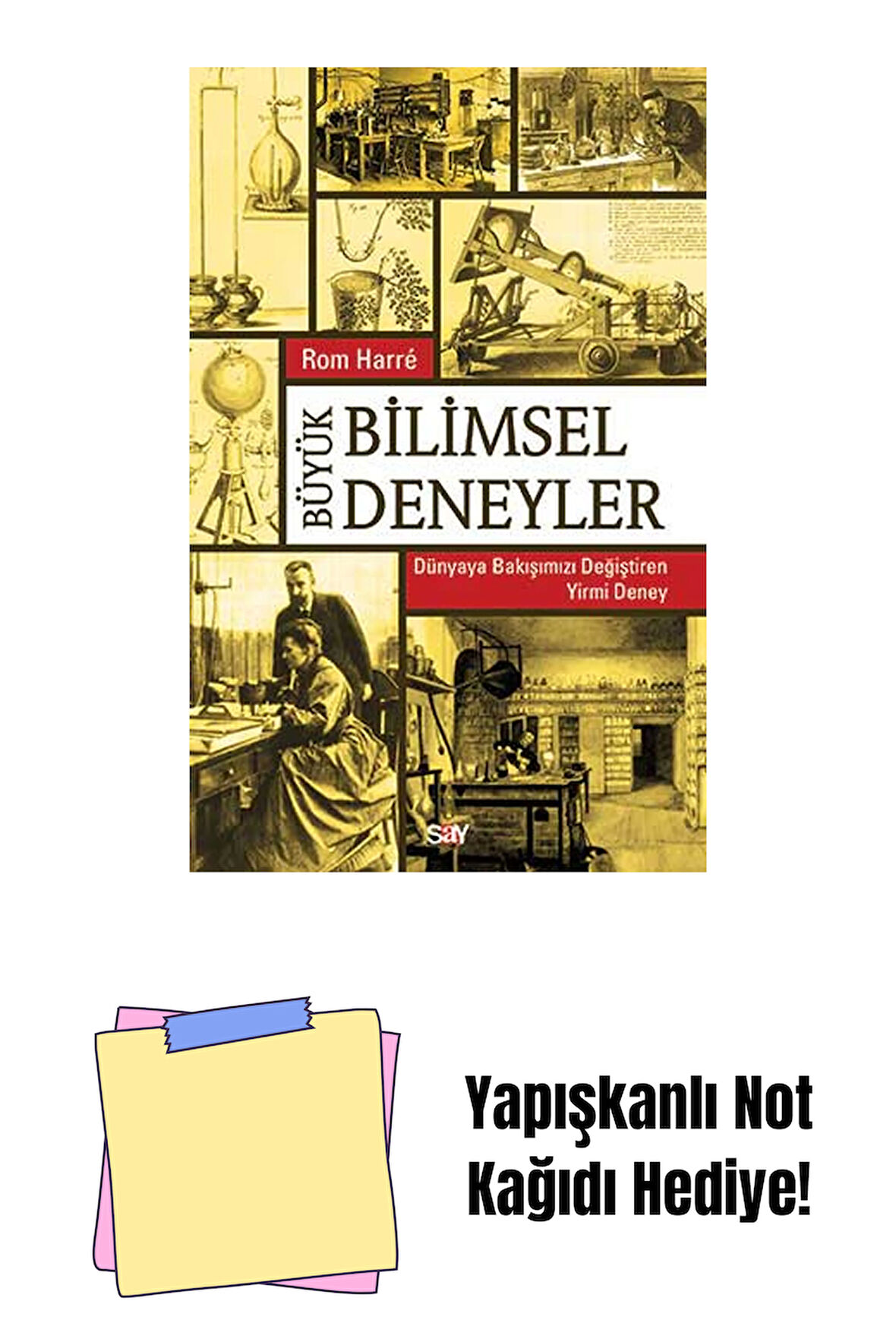 Büyük Bilimsel Deneyler + Yapışkanlı Not Kağıdı