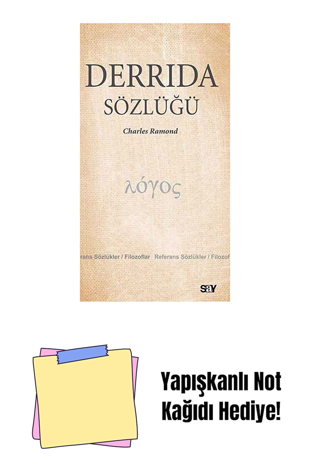 Derrida Sözlüğü + Yapışkanlı Not Kağıdı