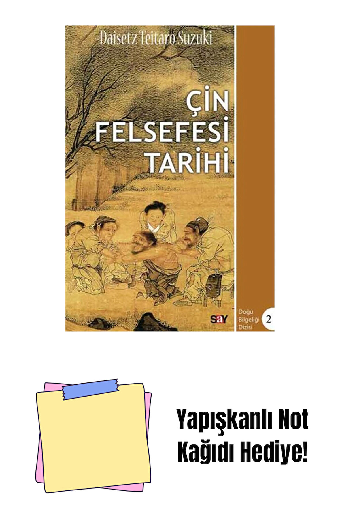 Çin Felsefesi Tarihi + Yapışkanlı Not Kağıdı