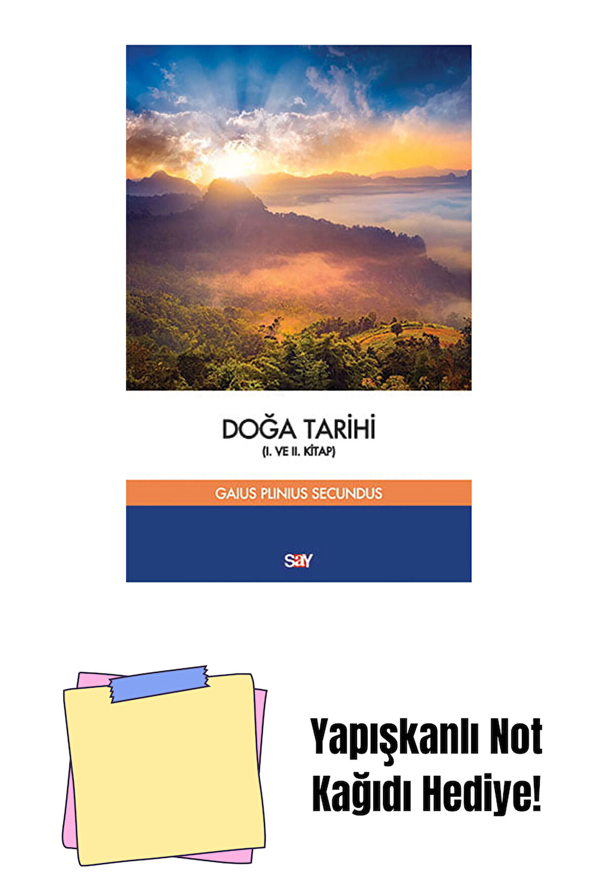 Doğa Tarihi (I. ve II. Kitap) + Yapışkanlı Not Kağıdı