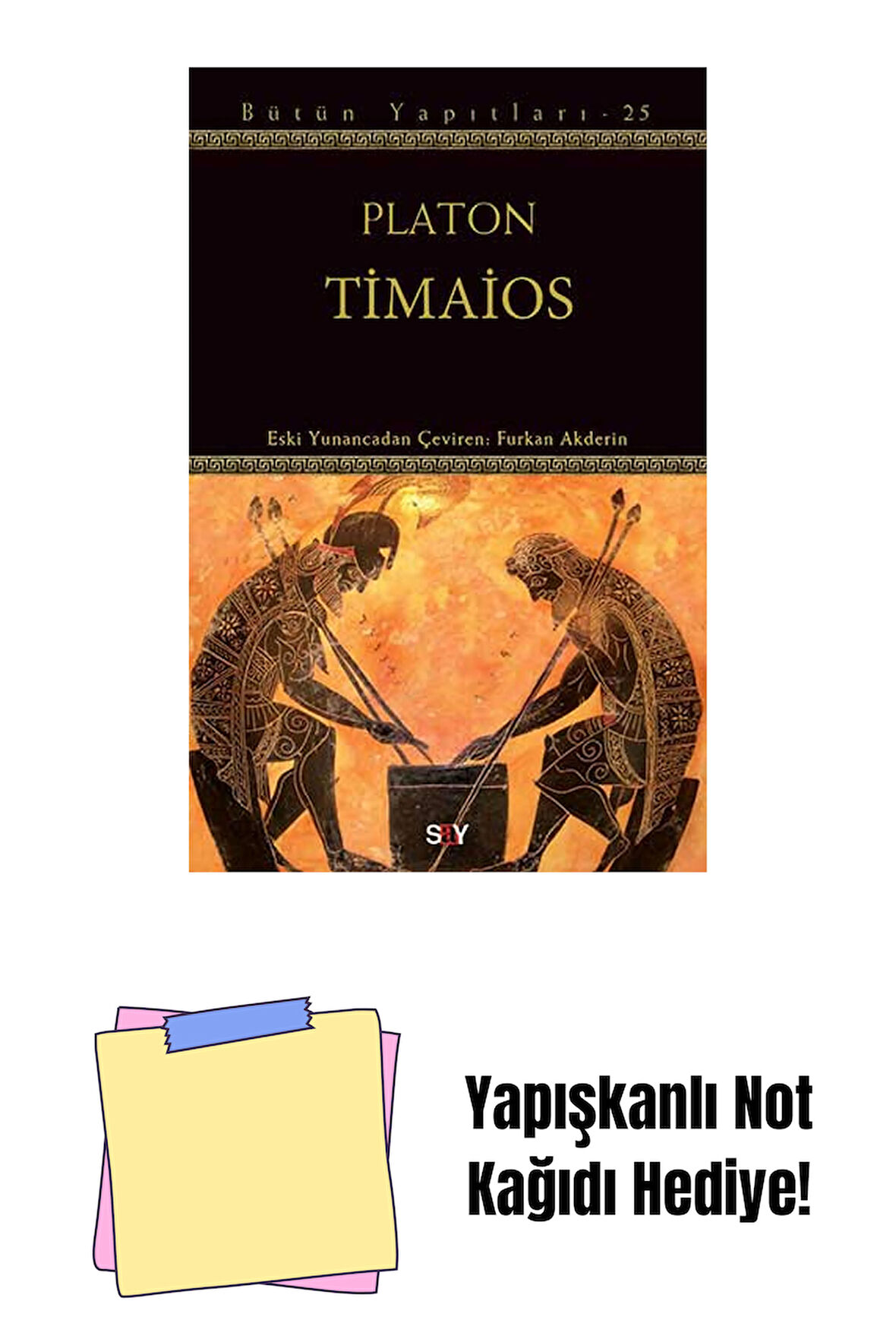 Timaios + Yapışkanlı Not Kağıdı