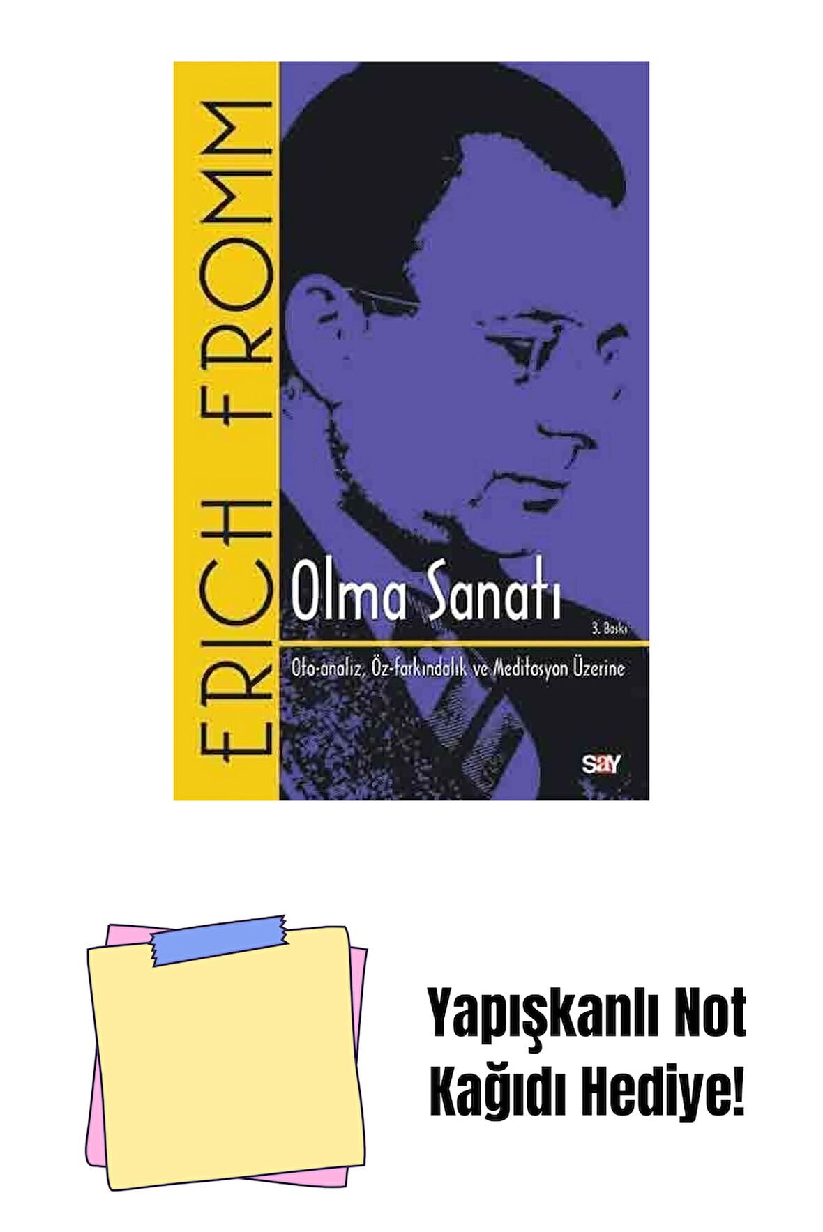 Olma Sanatı + Yapışkanlı Not Kağıdı