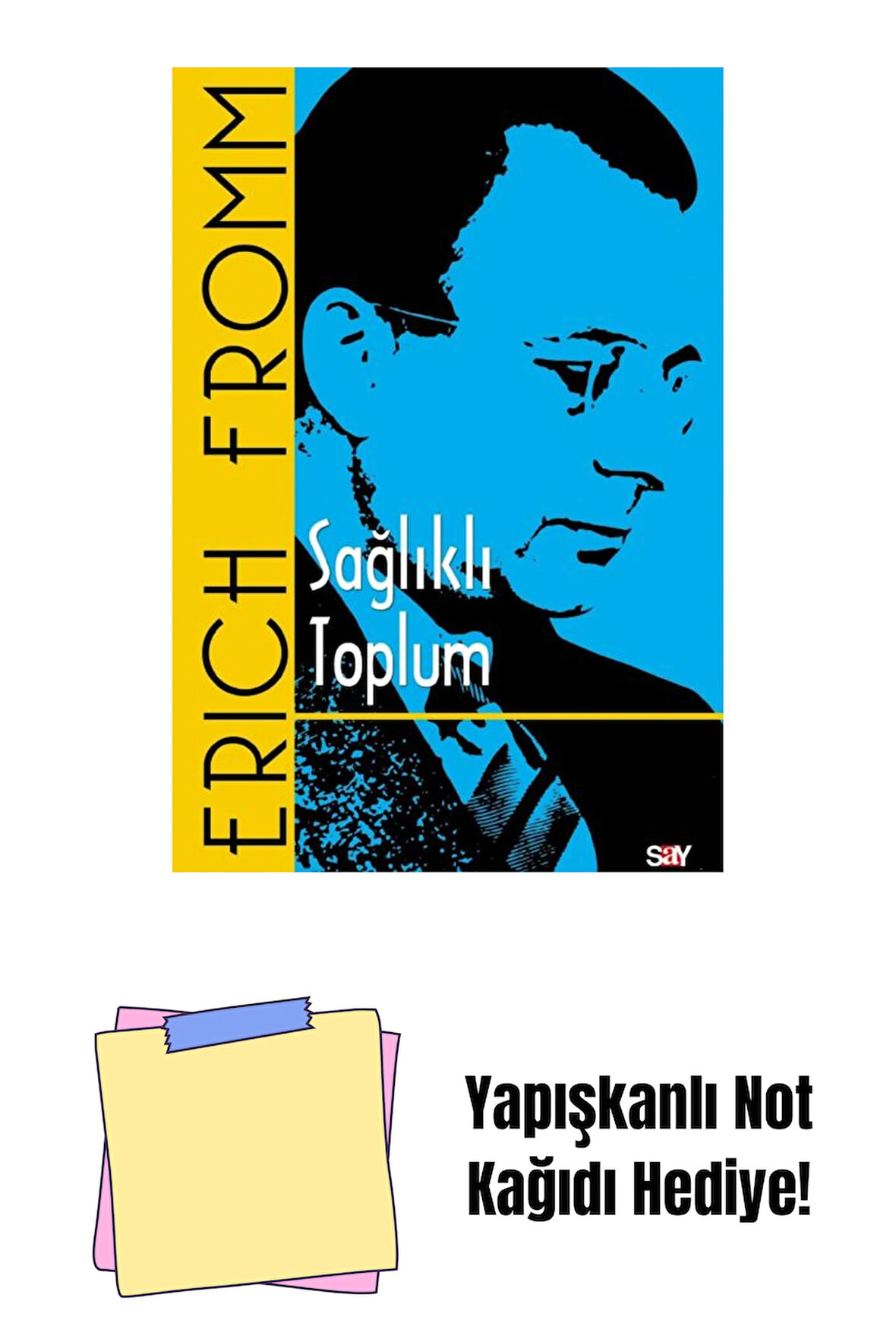 SAĞLIKLI TOPLUM + Yapışkanlı Not Kağıdı