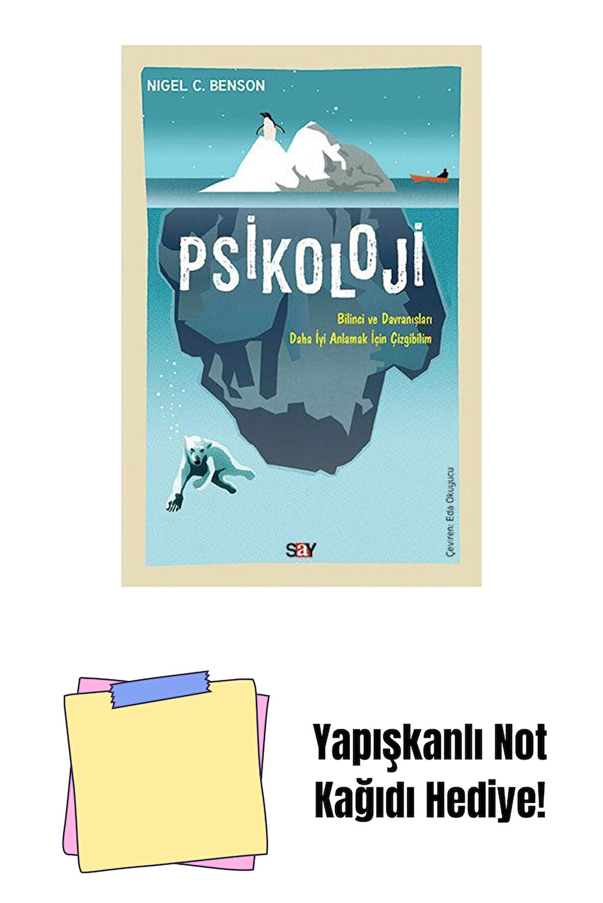 Psikoloji (ÇizgiBilim) + Yapışkanlı Not Kağıdı