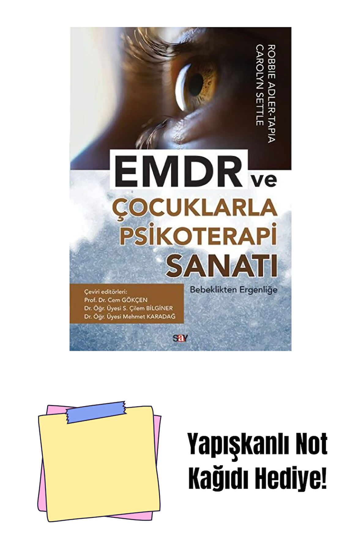 EMDR Ve Çocuklarla Psikoterapi Sanatı + Yapışkanlı Not Kağıdı