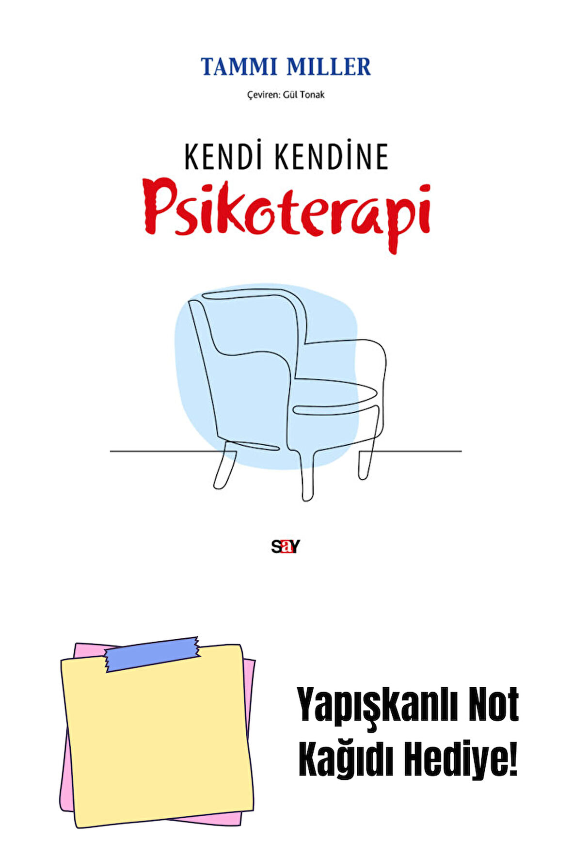 Kendi Kendine Psikoterapi + Yapışkanlı Not Kağıdı