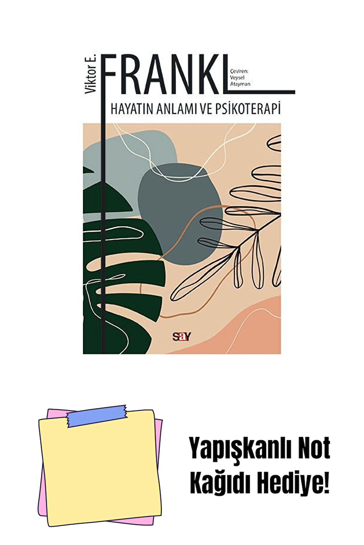 Hayatın Anlamı ve Psikoterapi + Yapışkanlı Not Kağıdı
