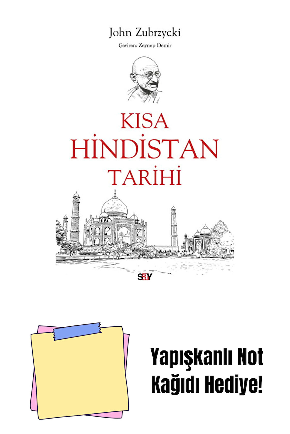 Kısa Hindistan Tarihi + Yapışkanlı Not Kağıdı