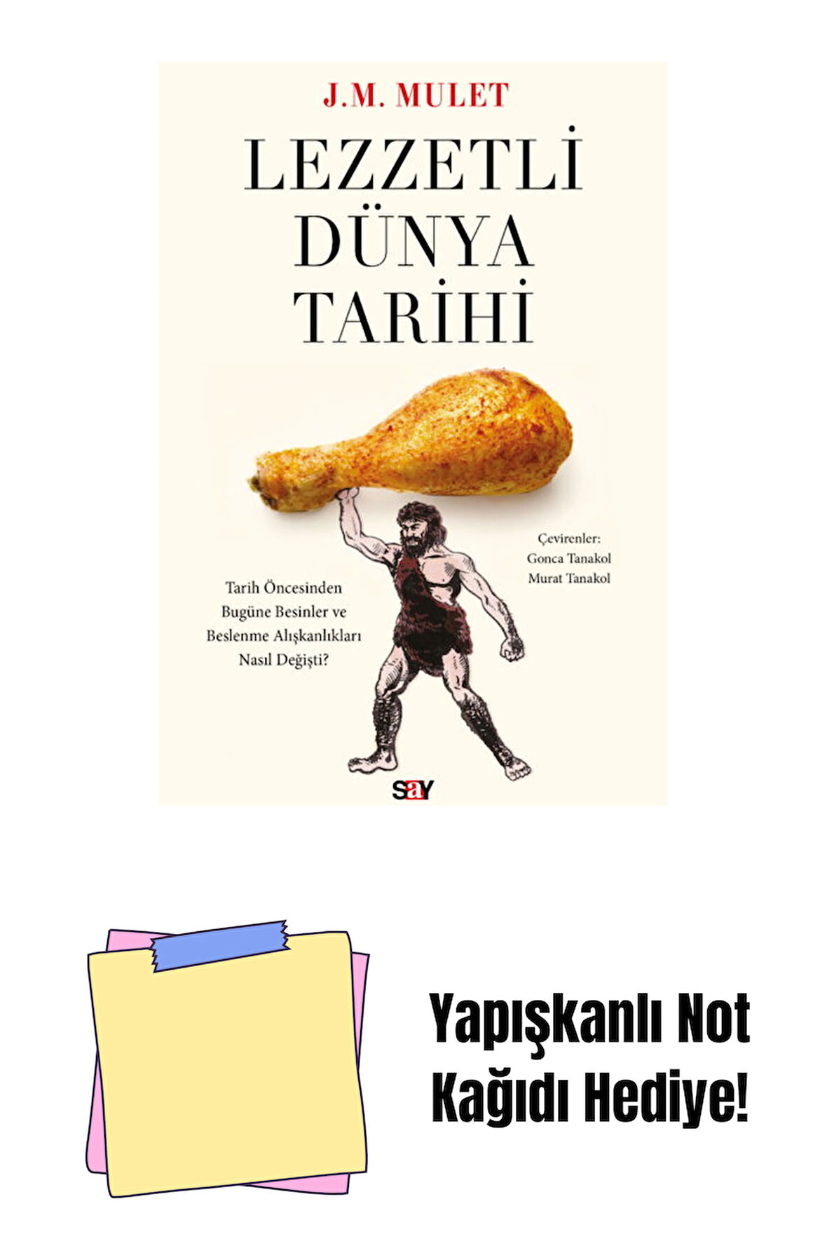 Lezzetli Dünya Tarihi + Yapışkanlı Not Kağıdı