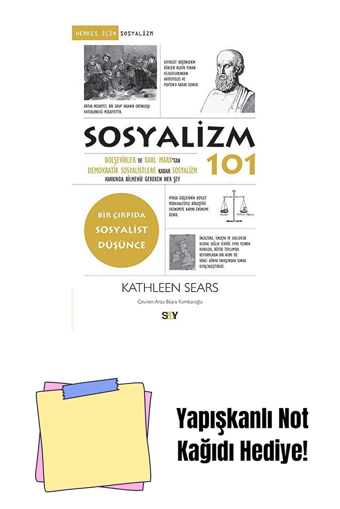 Sosyalizm 101 + Yapışkanlı Not Kağıdı
