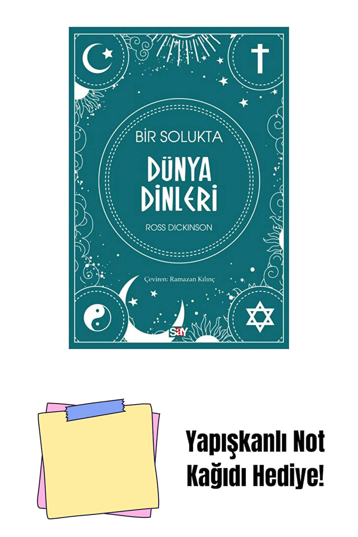 Bir Solukta Dünya Dinleri + Yapışkanlı Not Kağıdı