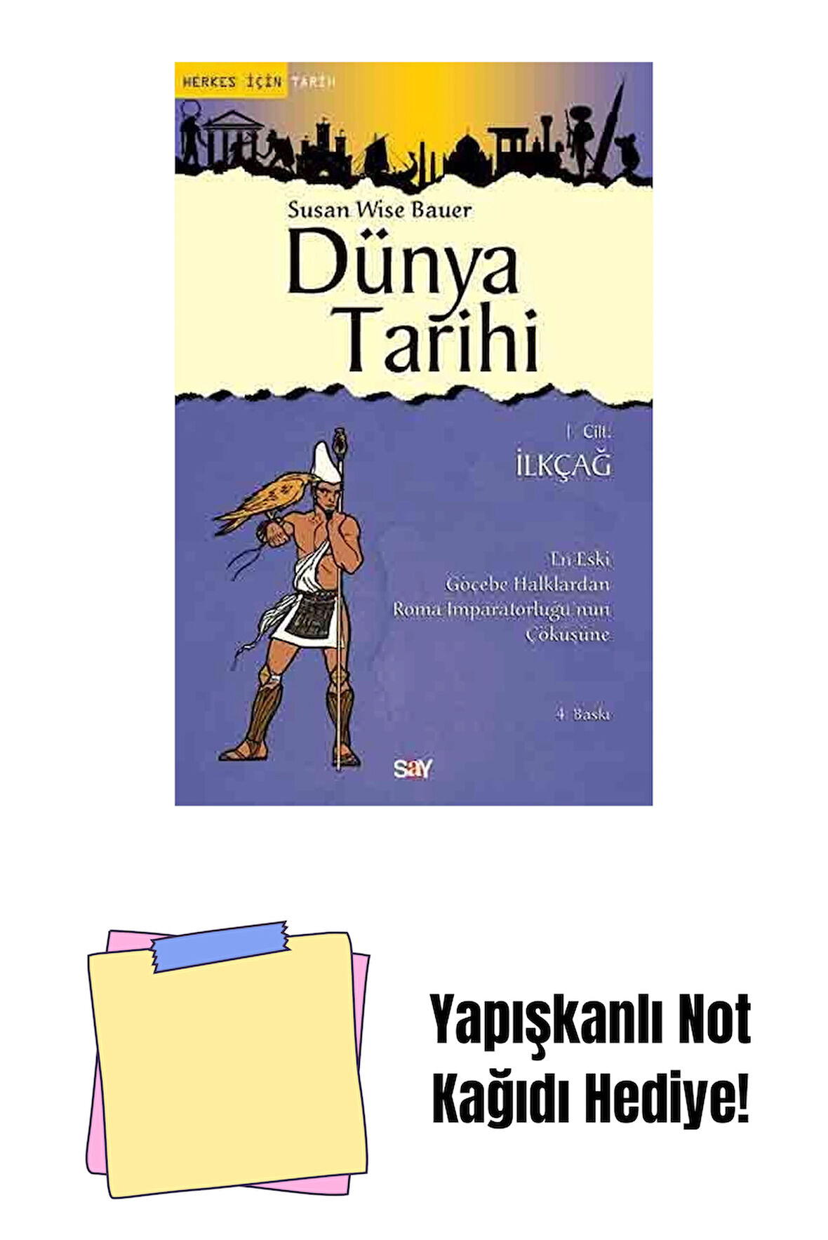 Dünya Tarihi – 1. Cilt + Yapışkanlı Not Kağıdı
