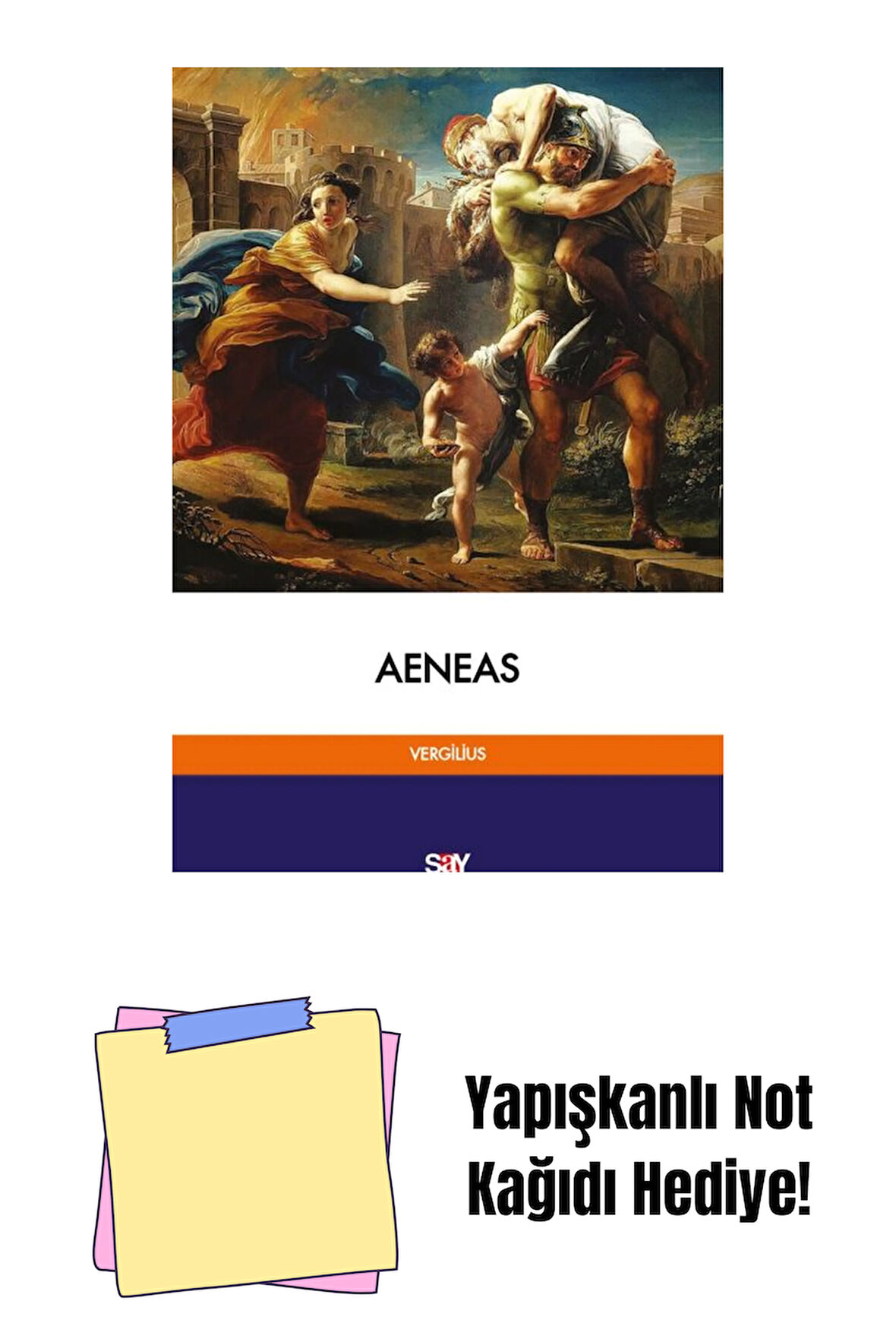 AENEAS + Yapışkanlı Not Kağıdı