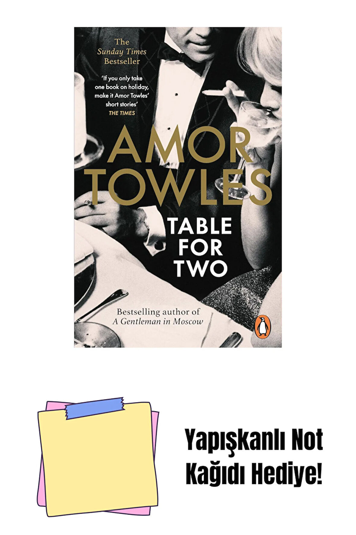 Table For Two + Yapışkanlı Not Kağıdı