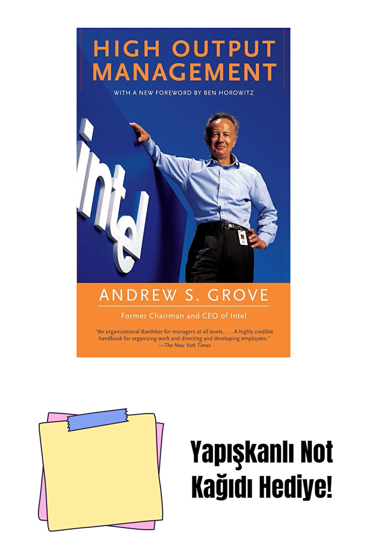 High Output Management + Yapışkanlı Not Kağıdı