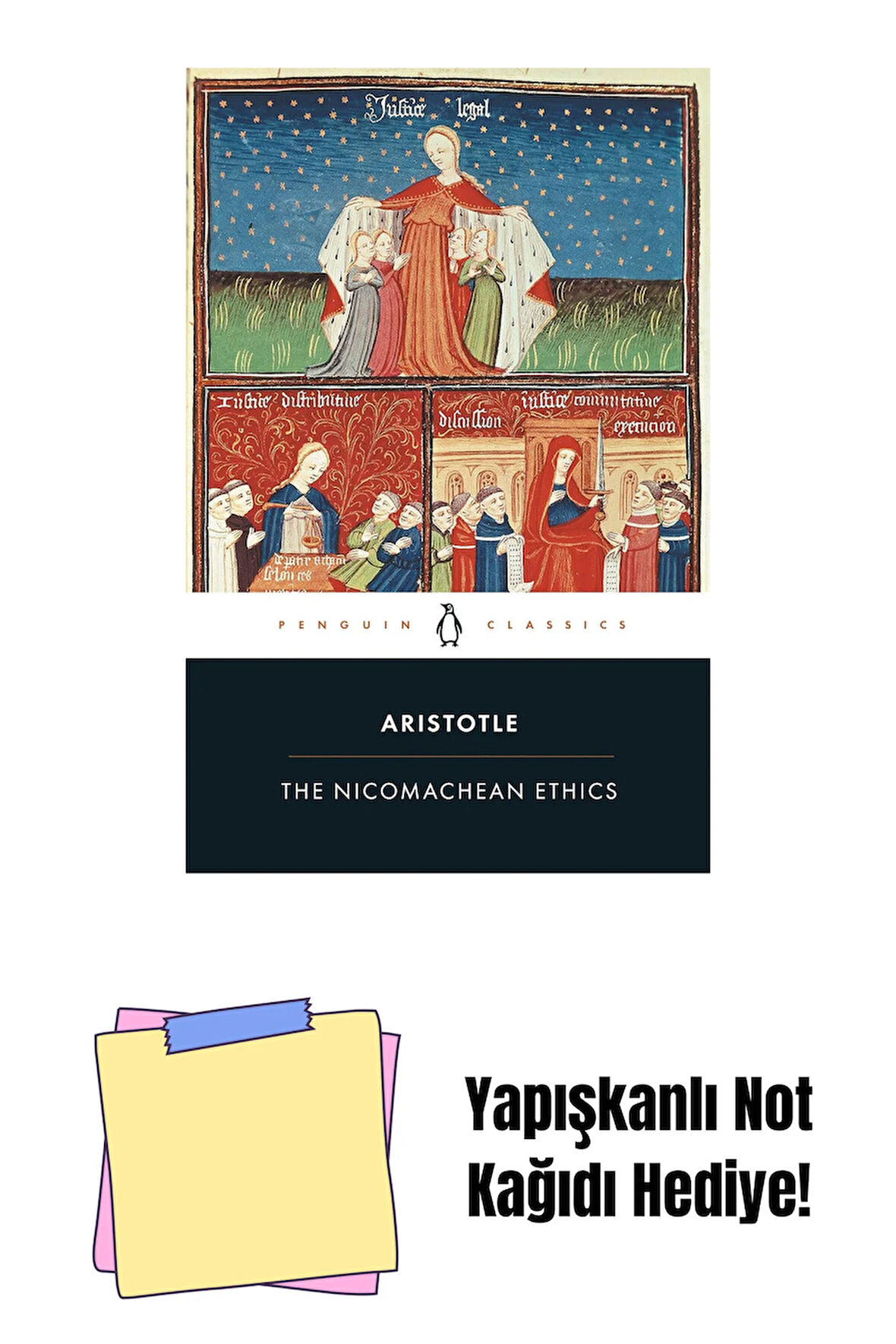 The Nicomachean Ethics + Yapışkanlı Not Kağıdı