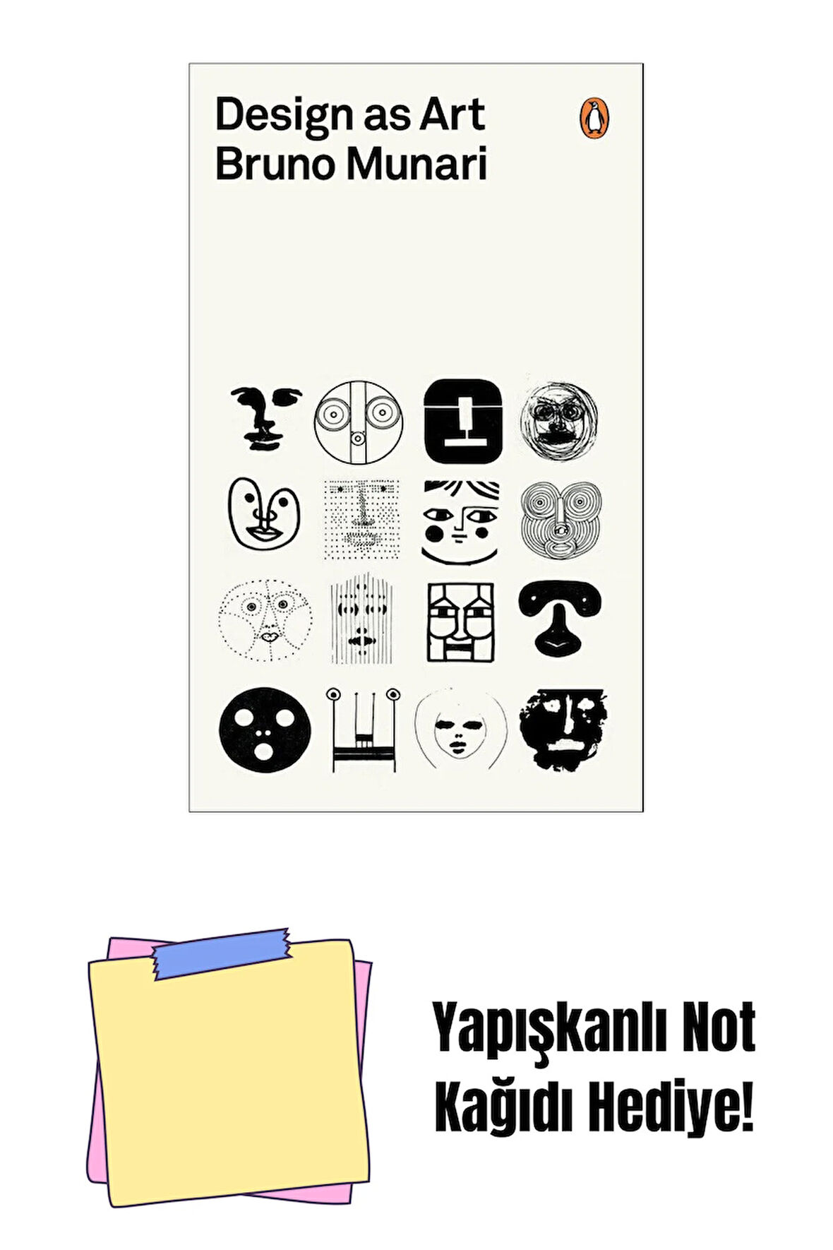 Design as Art + Yapışkanlı Not Kağıdı