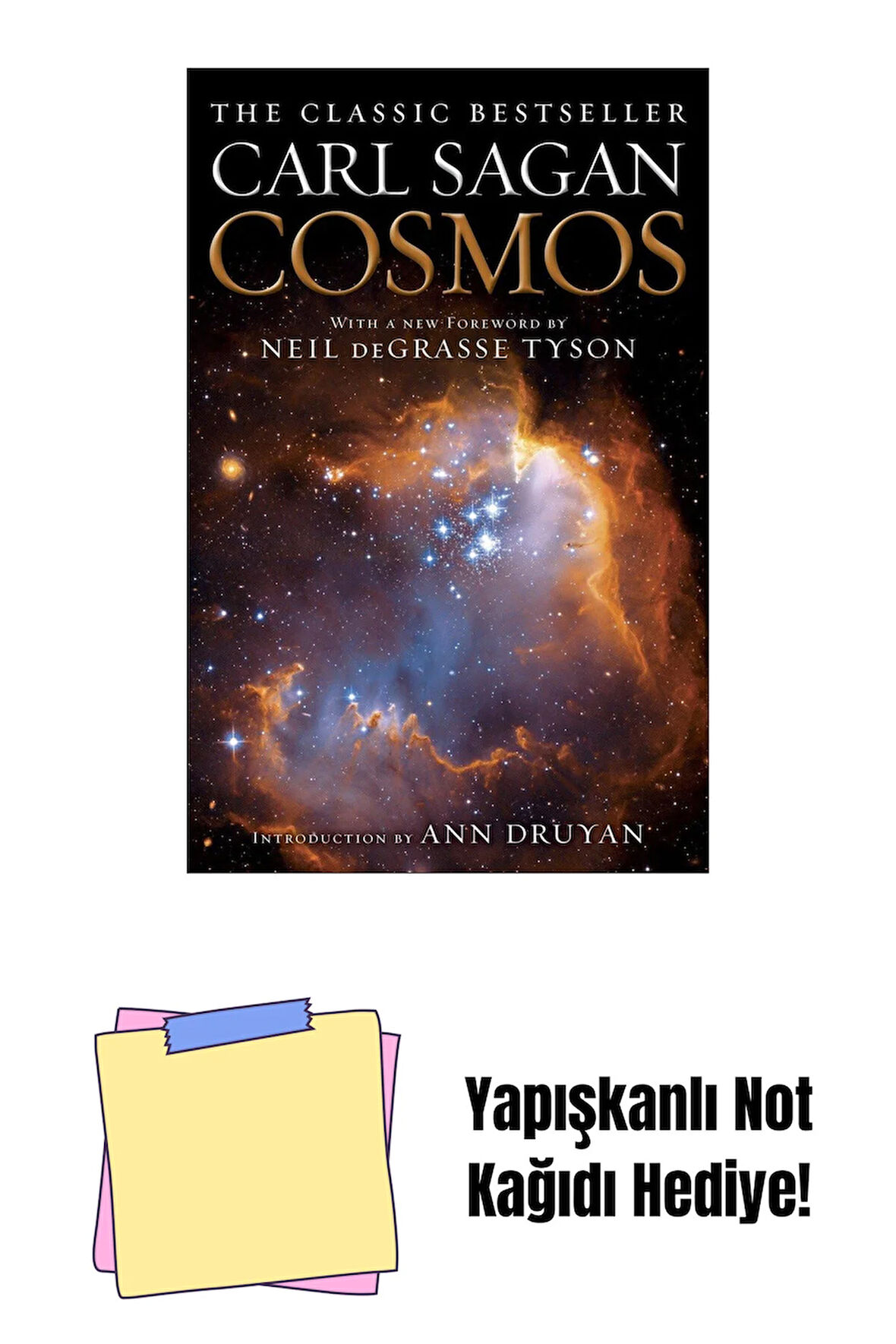 Cosmos + Yapışkanlı Not Kağıdı