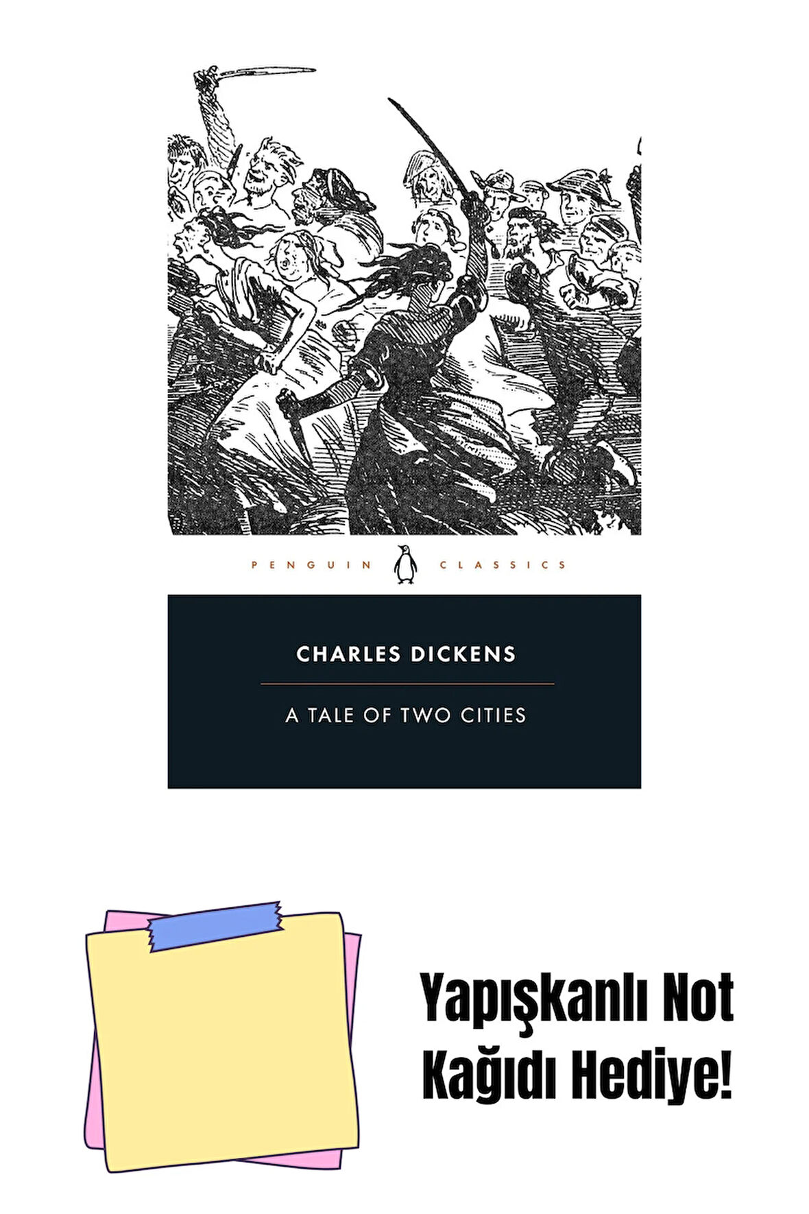 A Tale of Two Cities + Yapışkanlı Not Kağıdı