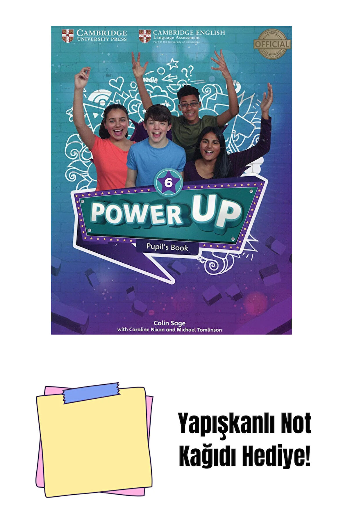 Power Up Level 6 Pupil's Book + Yapışkanlı Not Kağıdı