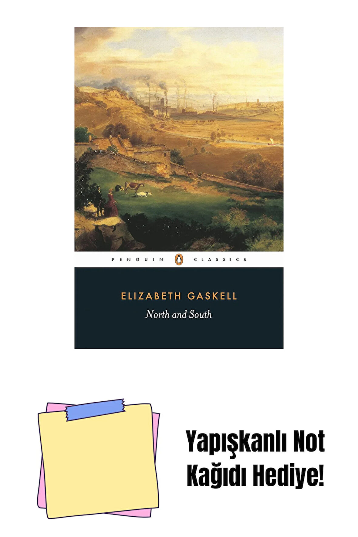 North and South + Yapışkanlı Not Kağıdı