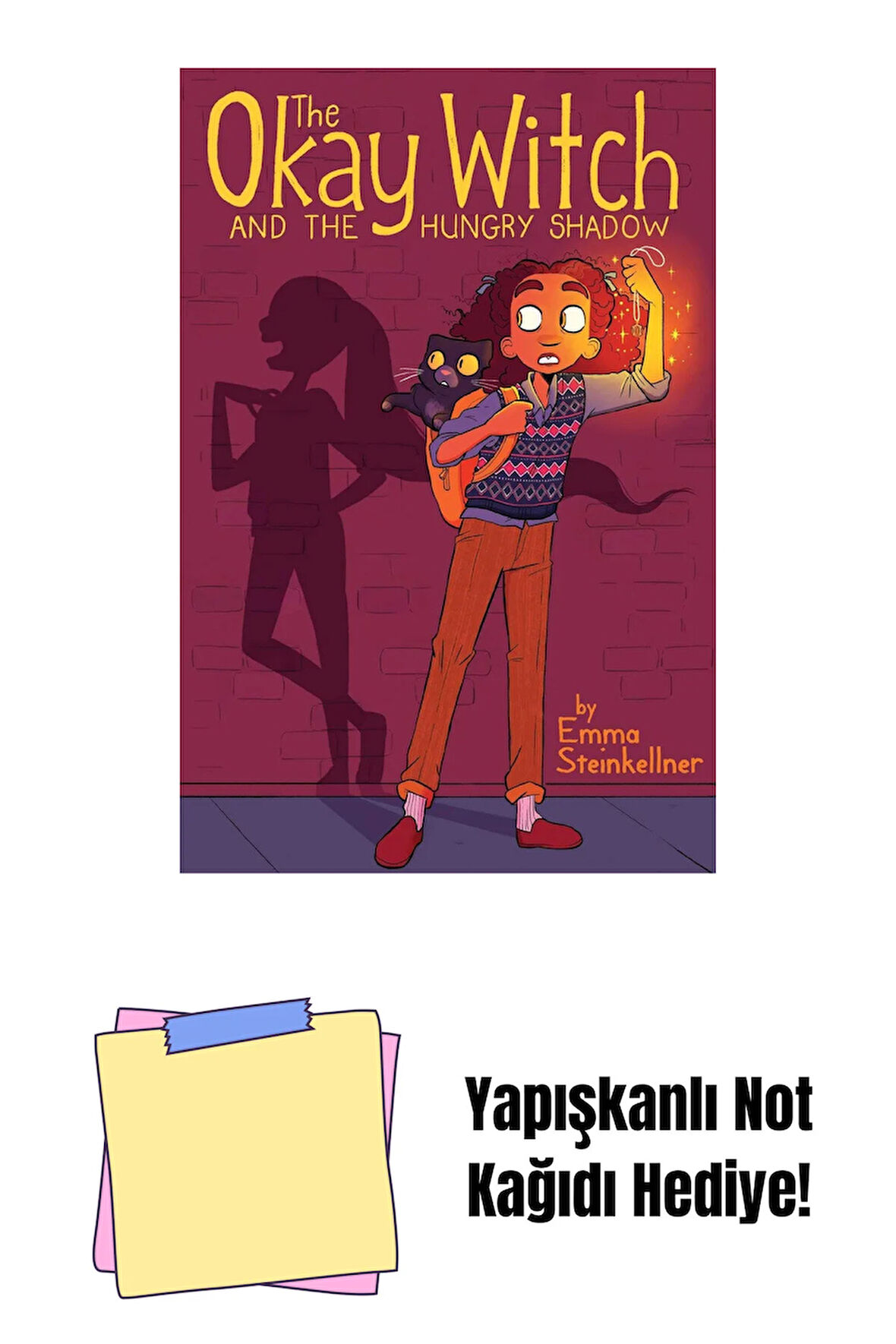 The Okay Witch and the Hungry Shadow: 2 + Yapışkanlı Not Kağıdı