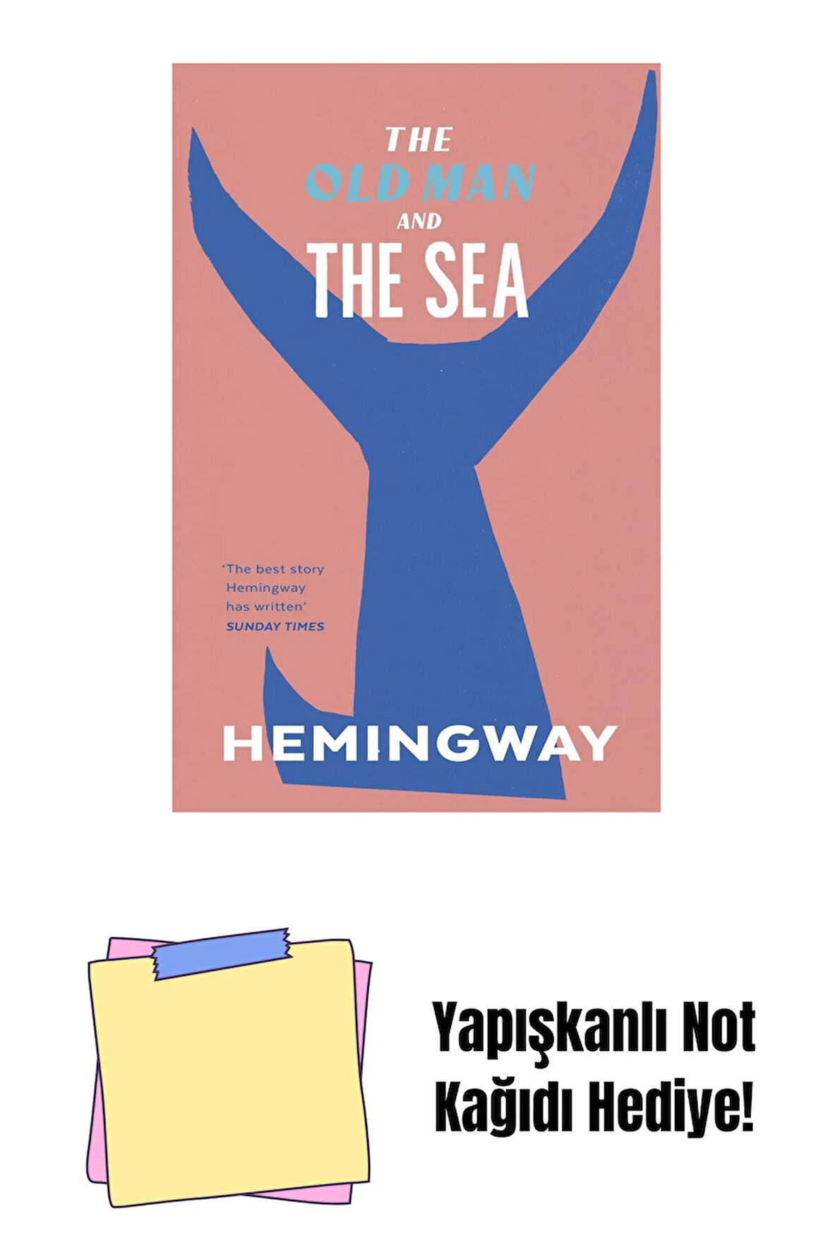 The Old Man and the Sea + Yapışkanlı Not Kağıdı