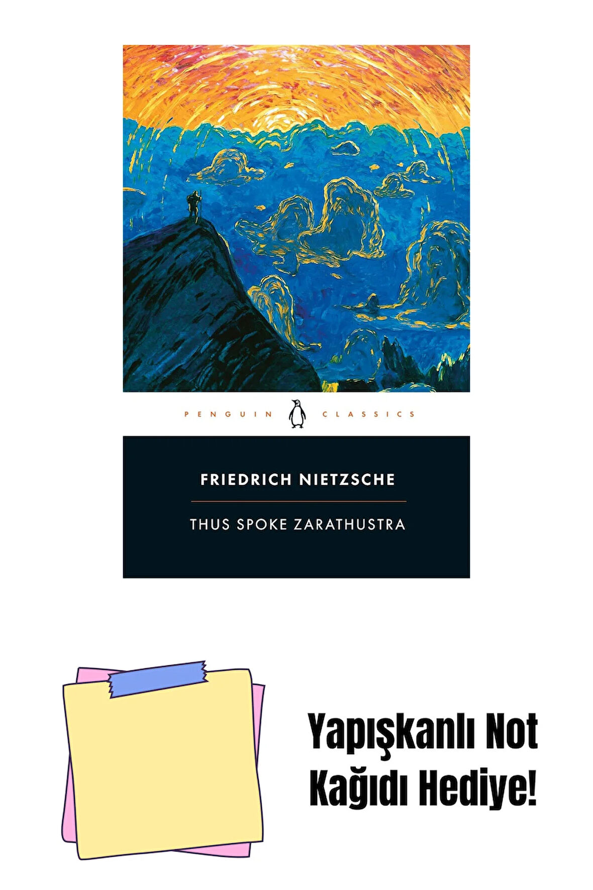 Thus Spoke Zarathustra: A Book for Everyone and No One + Yapışkanlı Not Kağıdı