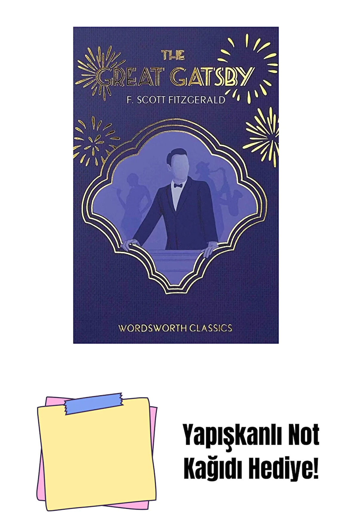 The Great Gatsby + Yapışkanlı Not Kağıdı
