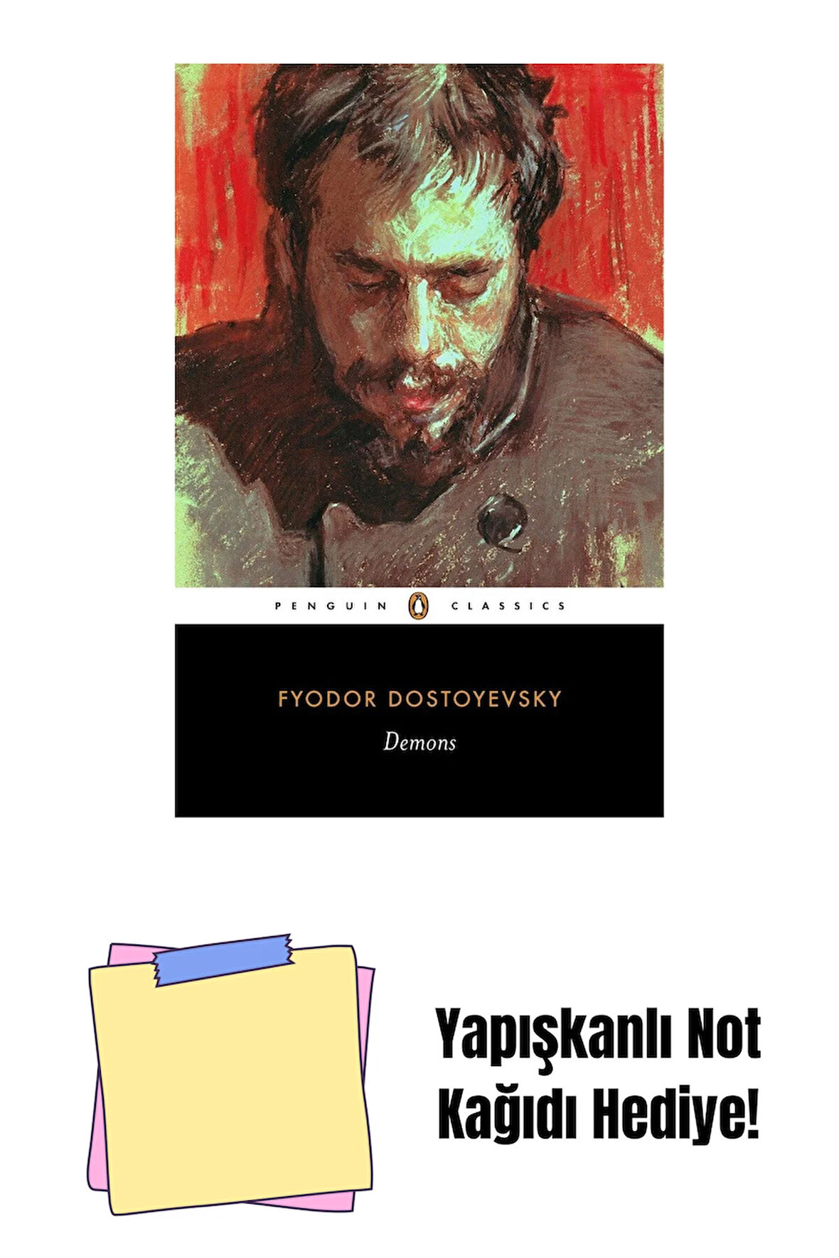 Demons + Yapışkanlı Not Kağıdı