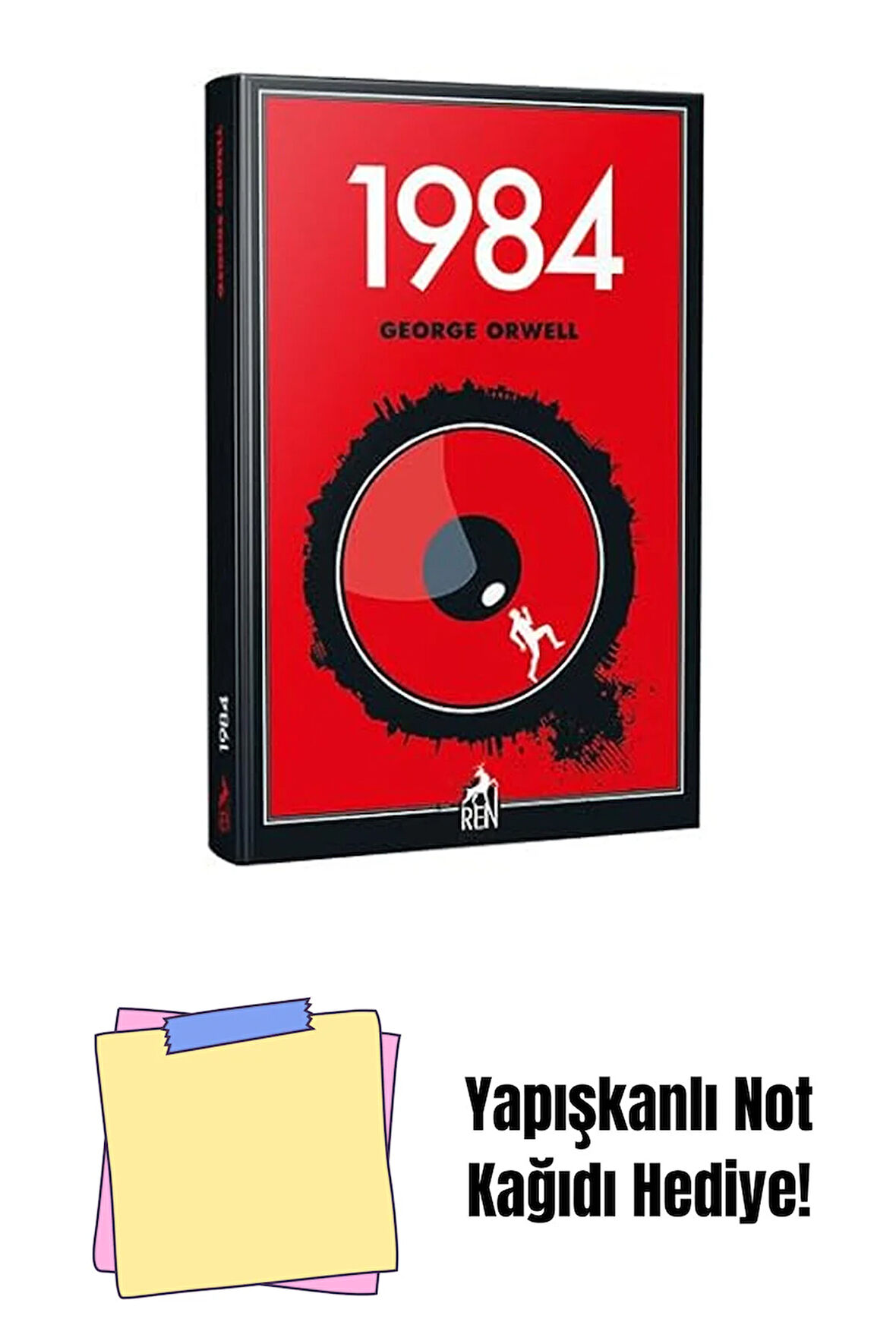 1984 (İngilizce) + Yapışkanlı Not Kağıdı