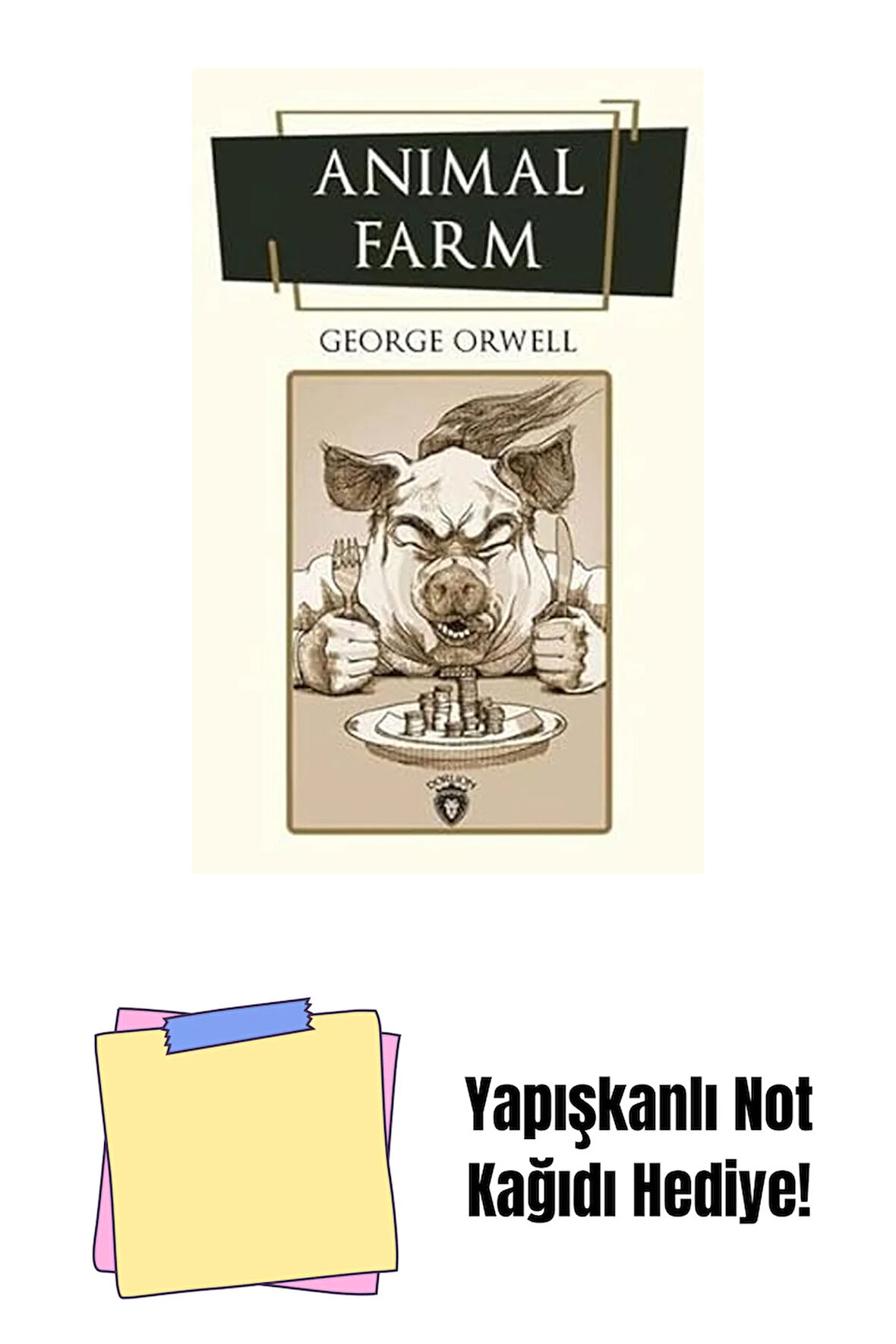 Animal Farm + Yapışkanlı Not Kağıdı