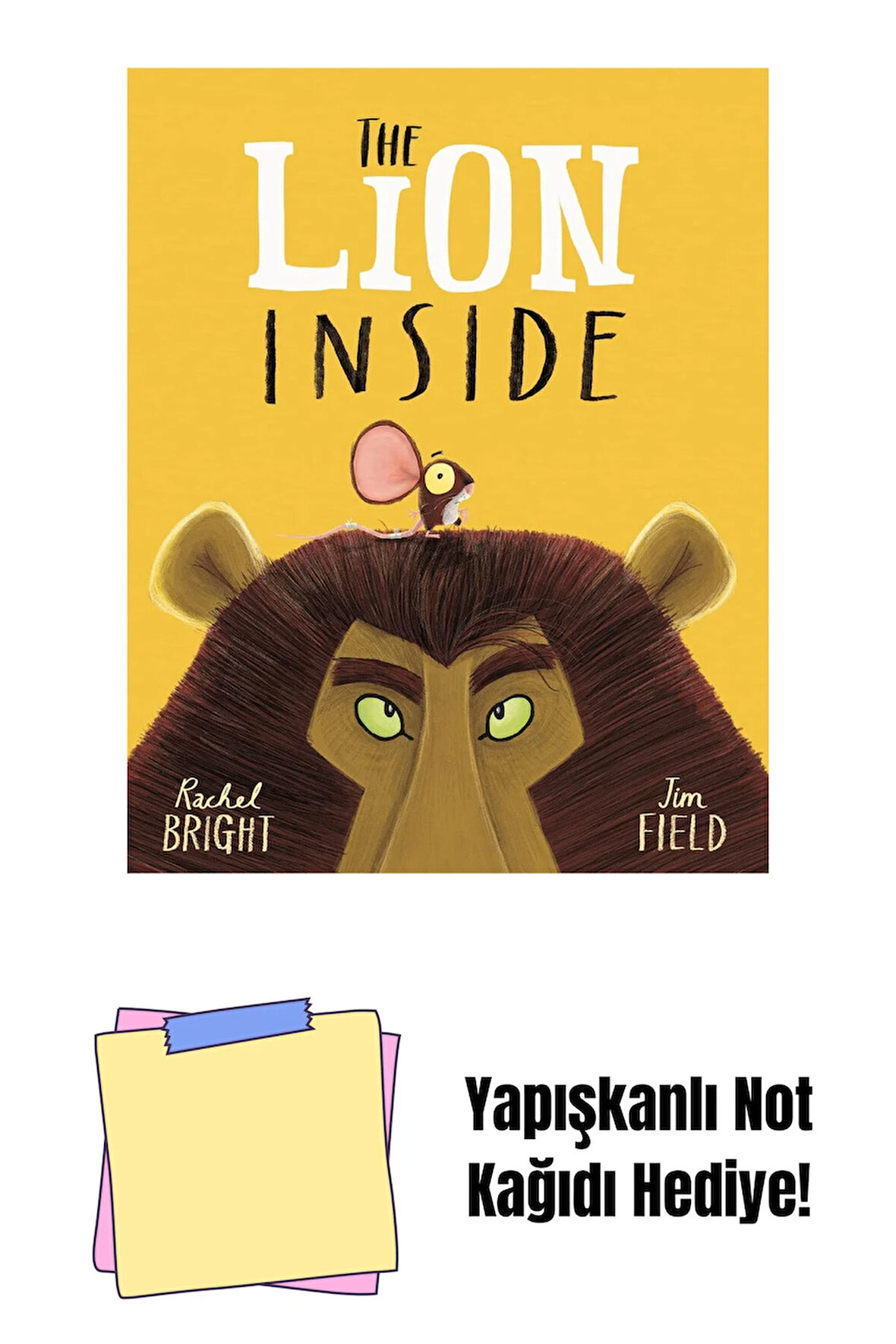The Lion Inside + Yapışkanlı Not Kağıdı