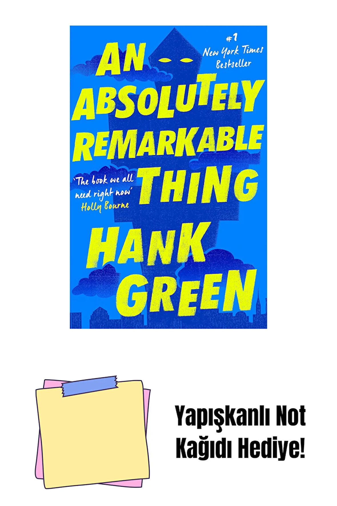 An Absolutely Remarkable Thing + Yapışkanlı Not Kağıdı