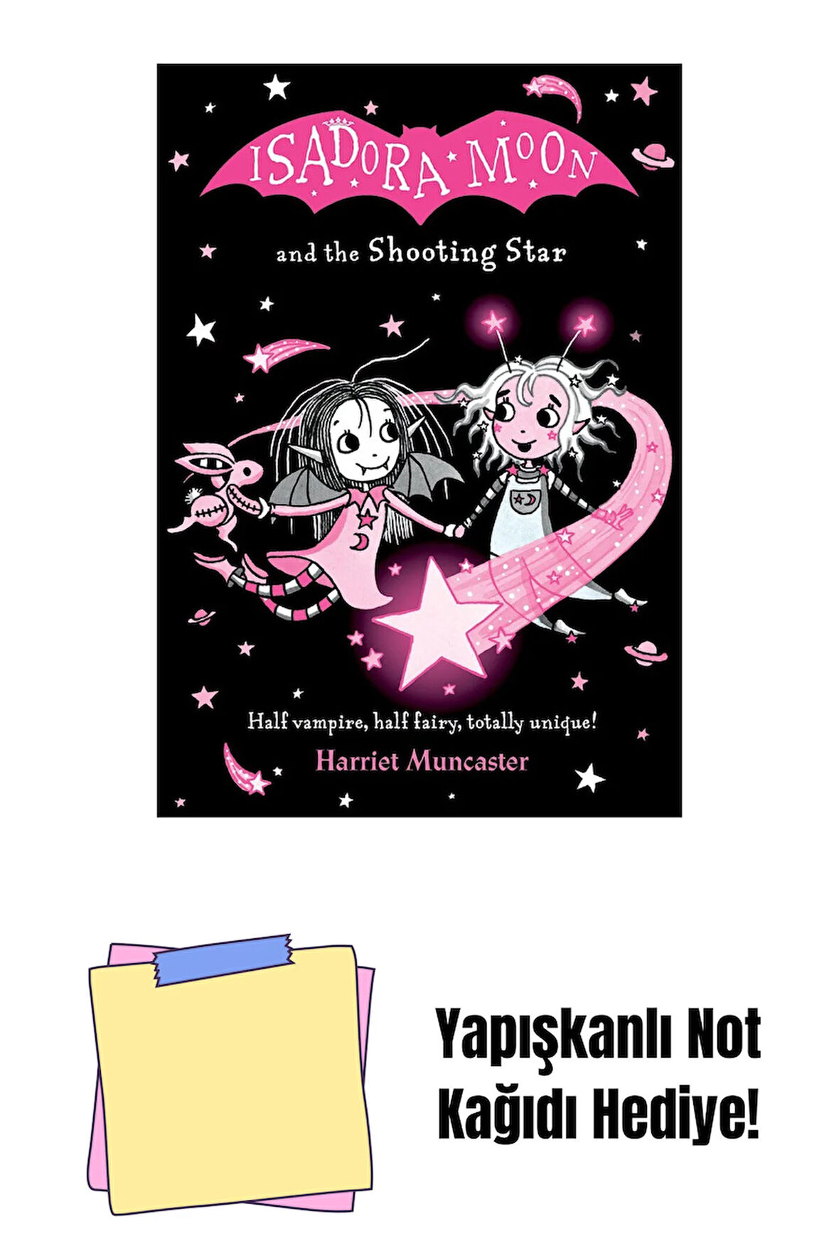 Isadora Moon and the Shooting Star PB + Yapışkanlı Not Kağıdı