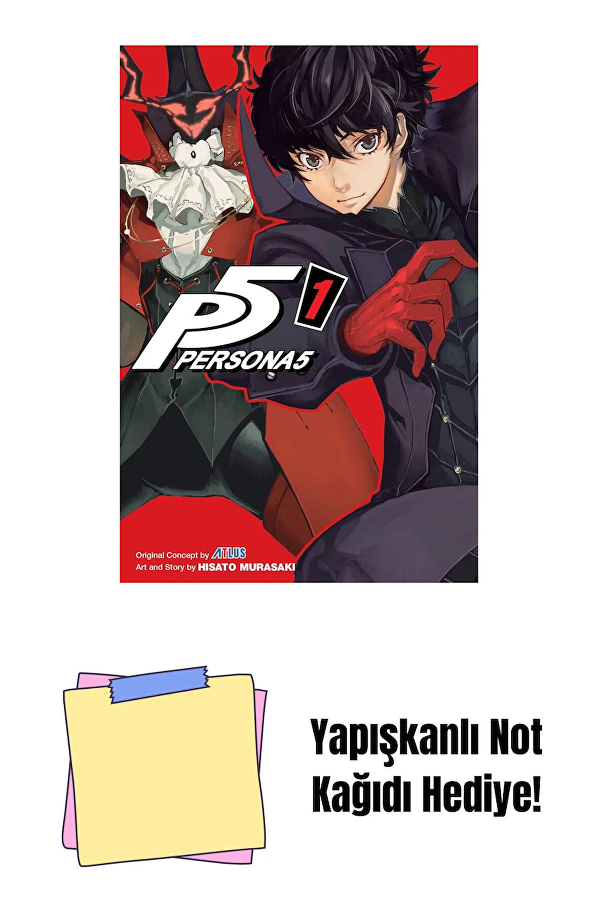 Persona 5, Vol. 1: Volume 1 + Yapışkanlı Not Kağıdı