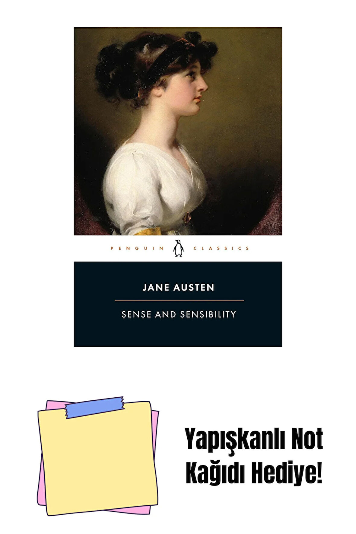 Sense and Sensibility + Yapışkanlı Not Kağıdı