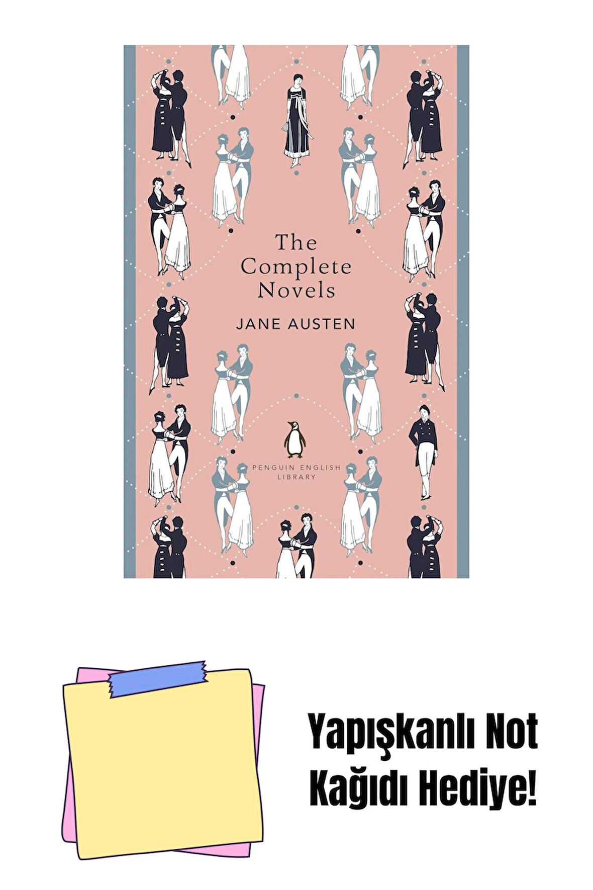 The Complete Novels of Jane Austen + Yapışkanlı Not Kağıdı