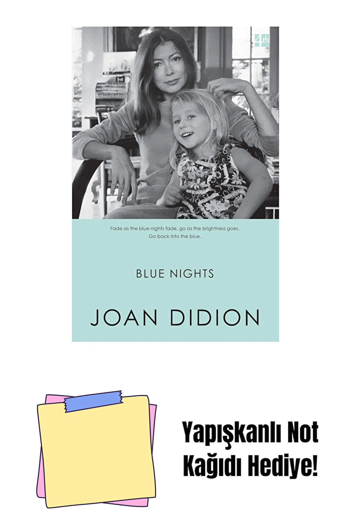 Blue Nights + Yapışkanlı Not Kağıdı