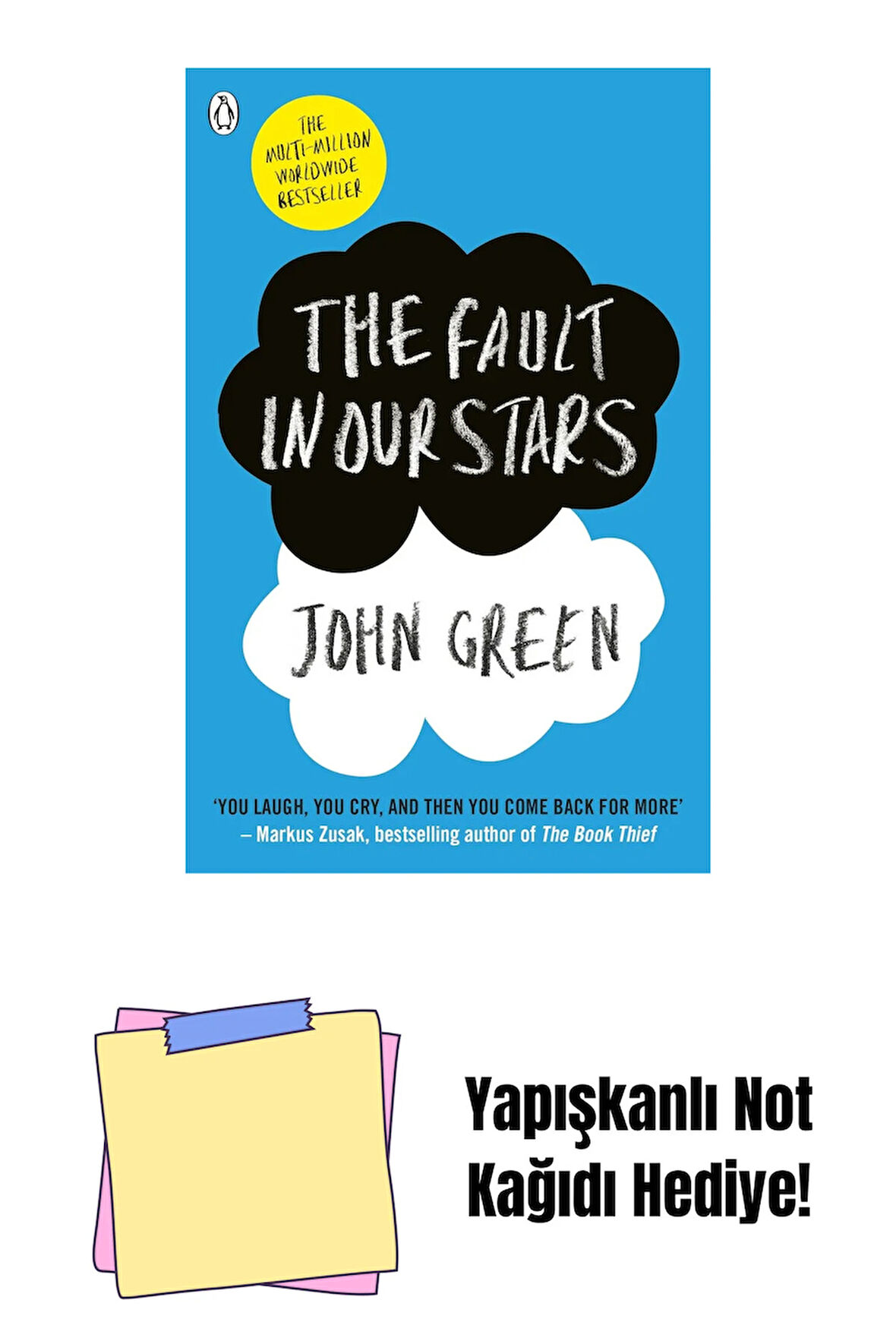 The Fault in Our Stars + Yapışkanlı Not Kağıdı
